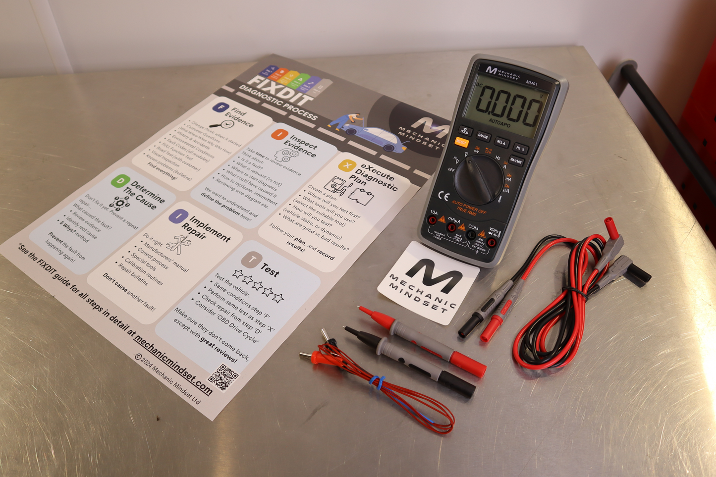 Mechanic Mindset Multimeter - MM01